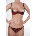 Emily Quarter Bra and Open Thong Set Emily Quarter Bra and Open Thong Set